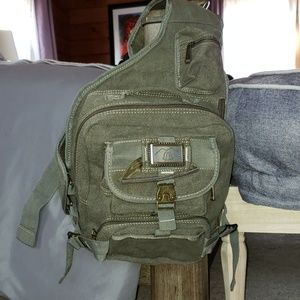 Crossbody military style bag